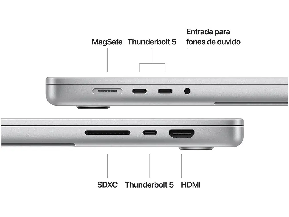 Notebook MacBook Apple Pro 16 disponível na Smart Mais em Santiago RS com garantia e suporte especializado